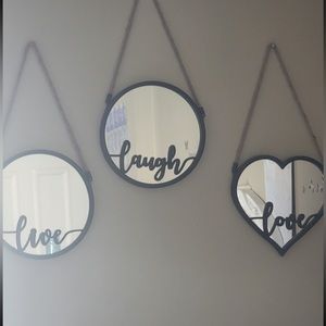 Live love laugh mirrors
